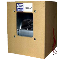 Вентилаторна кутия Torin 1000м3/ч 2x200mm.