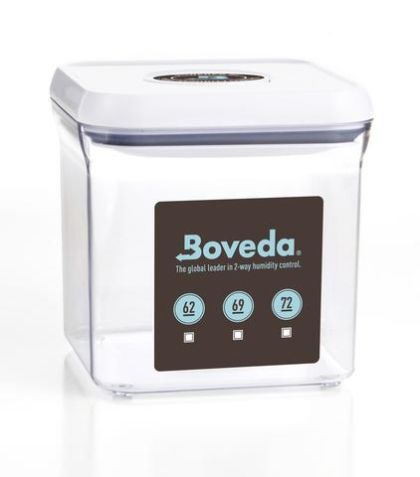 BOVEDA storage container for seasonings and herbs