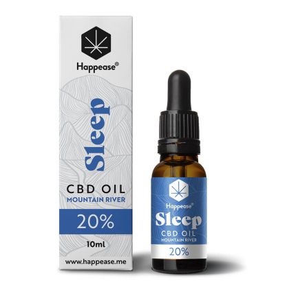 Happease Sleep CBD 20 percentage Oil Mountain River 10ml