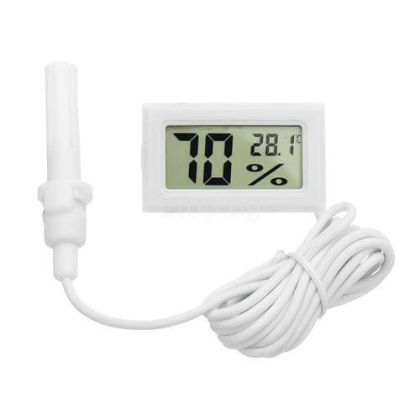 Thermo-hygrometer with probe for measuring humidity and temperature 1.3m.