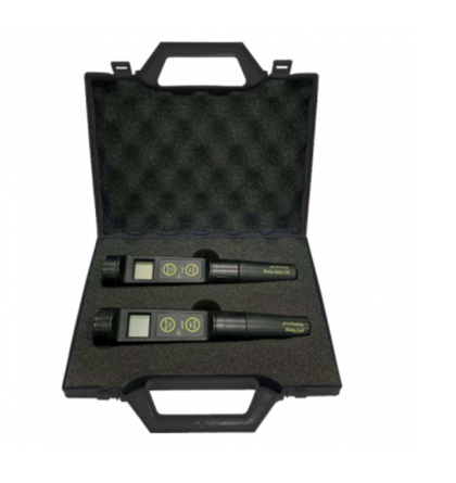 Pocket tester kit including pH55, EC60, MA75 - a set of instruments for measuring pH and EC