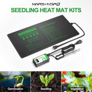 Mars Hydro Seedling Heat Mat Digital Thermostat Combo 122 x 52 cm