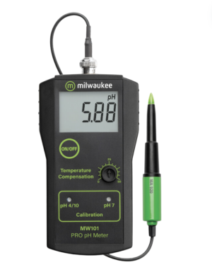 Milwaukee MW101 - професионален измервателен уред за pH на почва 