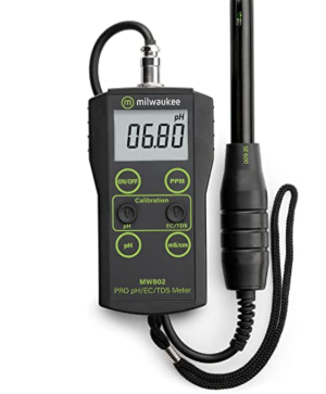 Milwaukee MW802 Smart Portable pH/EC/TDS meter - преносим уред за измерване на pH/EC/TDS 