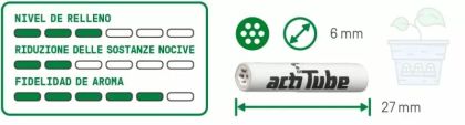 Active carbon filters ActiTube EXTRA SLIM 6 mm - 20x10 pcs.